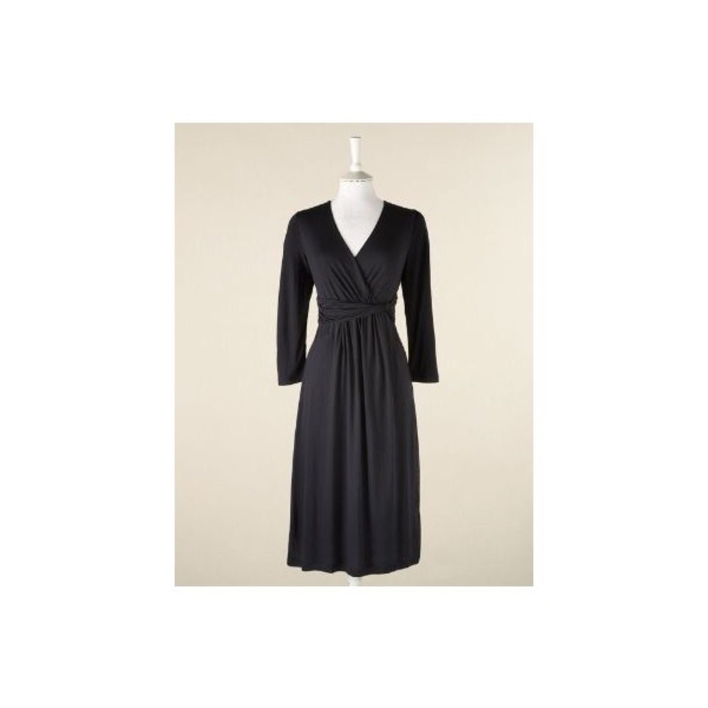 Boden Chelsea Black jersey dress